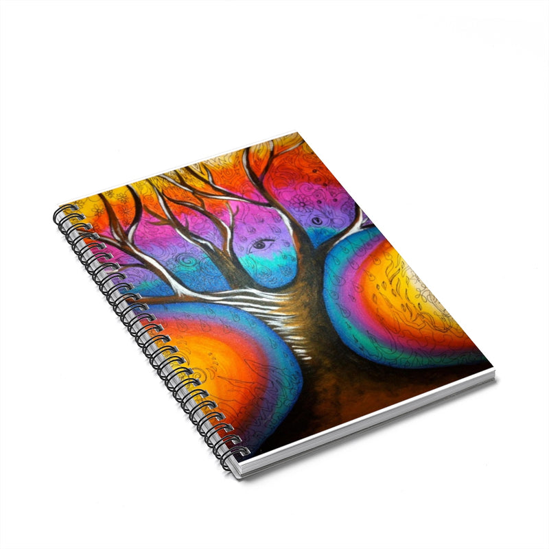 Tree of Life Spiral Notebook - Ruled Line