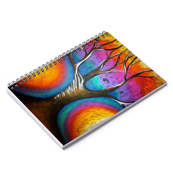 Tree of Life Spiral Notebook - Ruled Line